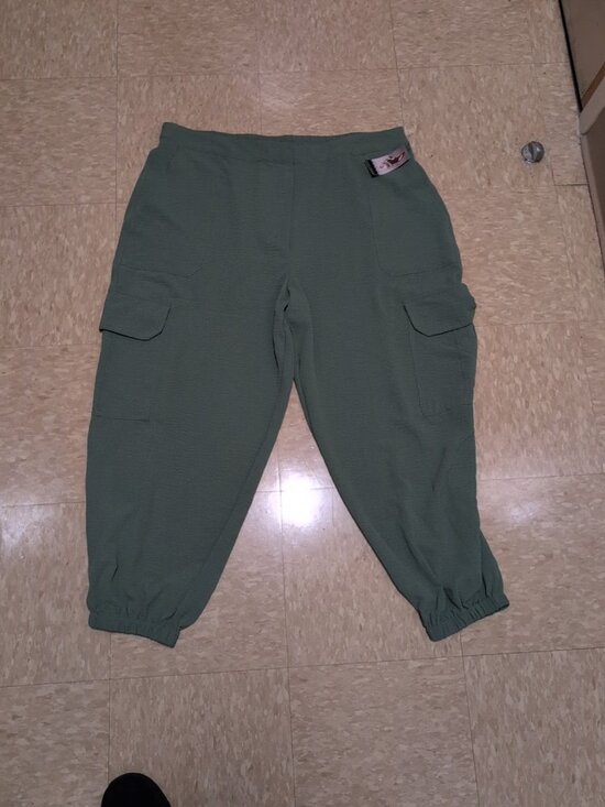 sofia by sofia vergara Pants - Sofia Jeans by Sofia Vergara Pants Women's XXL (20) Green Tea Utility Cargo NWT